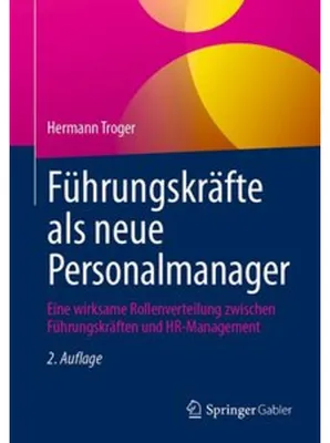 Obrázok produktu pre Führungskräfte als neue Personalmanager
