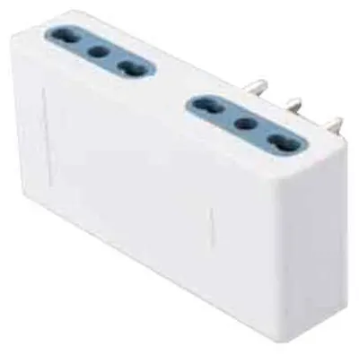 Zdjęcie produktu dla Czterogniazdo 10 A CARDINALE 2P+T – gniazda 10 A 2P+T