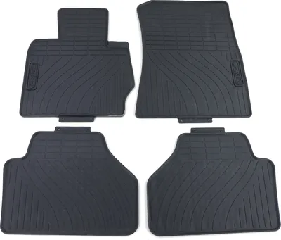Produktbild von Premium Gummi Fußmatten Set 4-teilig Schwarz passend für BMW X4 F26 13-18