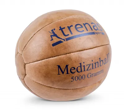 Produktbild von TRENAS Medizinball aus Leder | 5000 g