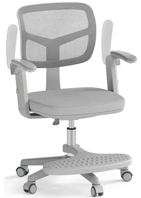 Obrázek produktu pro Ergonomická dětská židle GX-10398-YH, s opěrkou nohou, šedá