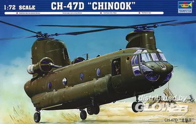 Produktbild von Trumpeter CH 47D Chinook 1:72, 01622