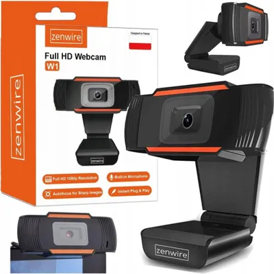 Immagine prodotto di Webcam - Full HD 1080p - autofocus - con microfono - USB - grandangolo 110° - Plug and Play - per PC Laptop
