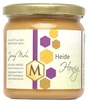 Produktbild von Heidehonig 500 g