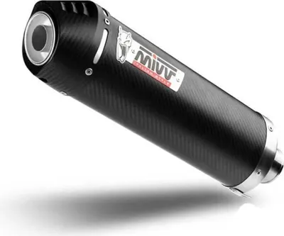 Immagine prodotto di Marmitta Slip-on MIVV Oval omologata in carbonio per KAWASAKI z 750