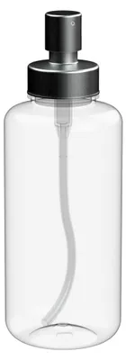 Produktbild von Sprayflasche "Superior" 1 transparent/silber Transparent