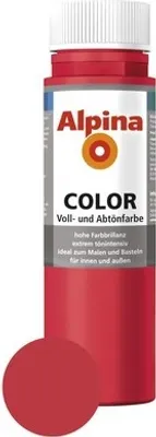 Produktbild von Alpina Voll- und Abtönfarbe Fire Red 250 ml