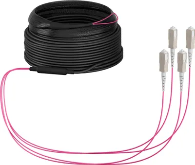 Produktbild von EFB Trunkkabel U-DQ(ZN)BH 4G 50/125, SC/SC OM4 10m