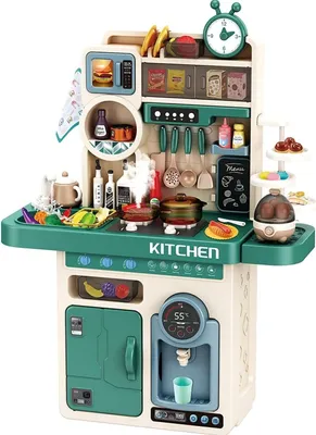 Produktbild von Coemo Kinderküche Tony Spielküche mit viel Zubehör Farbe Türkis