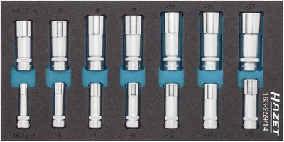 Obrázek produktu pro Hazet Bit set 3/8 (10 mm) 14-piece 163-259/14