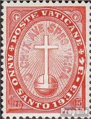 Produktbild von Briefmarken Vatikanstadt 1933 Mi 18 gestempelt Aufdruckausgabe