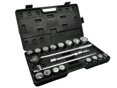 Obrázek produktu pro Geko G10110 - Sada šestihrotých mufet (3/4", 19-50 mm, 21 kusů), vícebarevná