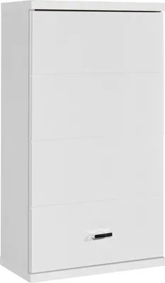 Produktbild von Hängeschrank - Weiß matt - Weiß Hochglanz - 1 Tür