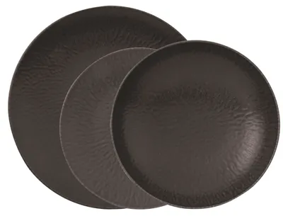 Image de SAMBONET ARTHUR KRUPP Set 12 assiettes Onyx