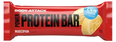 Produktbild von Body Attack Power Protein Bar (24x35g) - Marzipan
