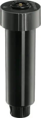 Image de Système d'arrosage Gardena Arroseur escamotable S 50 : système d'arrosage escamotable pour petites pelouses jusqu'à 50 m², portée de 2 à 4 m, avec buse de pulvérisation, filetage intérieur 1/2 pouce (1555-29)