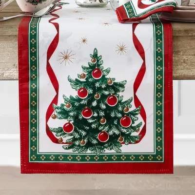 Produktbild von Villeroy & Boch Toy's Delight Weihnachtstischläufer, Festliche Tischdekoration, 33 x 178 cm