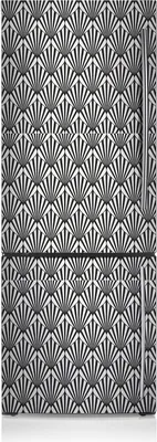 Produktbild von Dekoration Kühlschrank Aufkleber Magnete Küche Kühlschrankmagnete 70x190 cm - Geometrische Muster.