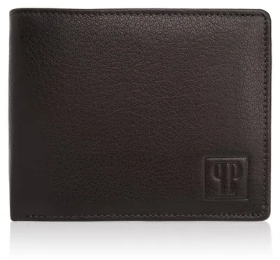 Produktbild von Herrengeldbörse aus braunem Leder RFID Paolo Peruzzi T-48-BR