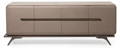 Zdjęcie produktu dla Komoda nowoczesna, metalowe nogi, do jadalni, przestrzeń do przechowywania, design