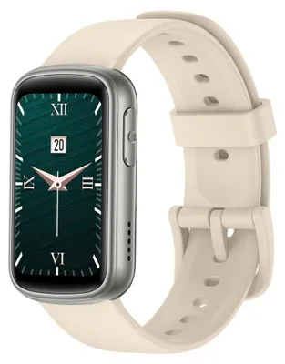 Image de Synerfit Montre connectée Bélissima - écran 1,47", cardio, sommeil, 7 j d'autonomie - Beige
