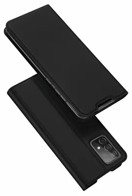 Produktbild von Buch Tasche Dux Ducis kompatibel mit SAMSUNG GALAXY A73 5G Handy Hülle Etui Brieftasche Schutzhülle mit Standfunktion, Kartenfach schwarz