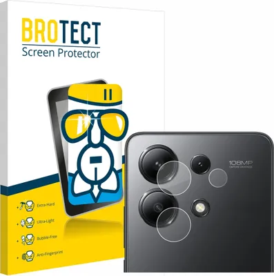 Produktbild von BROTECT Schutzglas für Xiaomi Redmi Note 13 5G (NUR Kameraschutz) Schutzfolie Panzer Folie Glas Display Schutz klar
