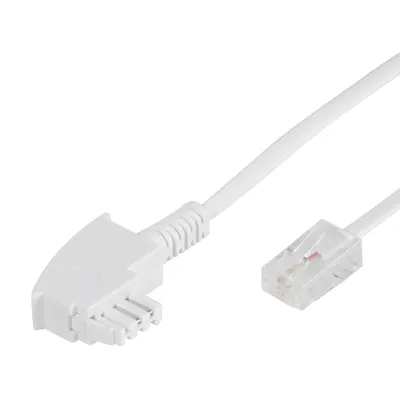 Produktbild von DSL Anschlusskabel, TAE-F-Stecker auf RJ45-Stecker 8p8c, 3m (45051)