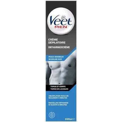 Image de Man Veet Crème Épilatoire Pour Peaux Sensibles X2