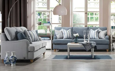 Produktbild von Sofa Dreisitzer 2x Wohnzimmer Luxus Möbel Modern Design Einrichtung