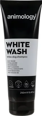 Produktbild von Animology White Wash, Hund, Shampoo, Nicht-professionell, Vitamin B5, 250 ml