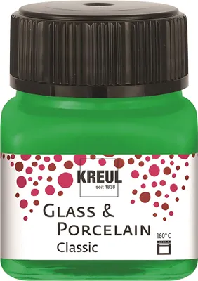 Immagine prodotto di KREUL 16223 KREUL Colore per vetro e porcellana Classic, verde, 20 ml