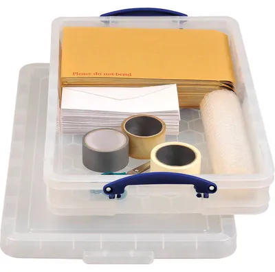Produktbild von Really Useful Box Aufbewahrungsbox 20C 71x12x44cm 20l transparent