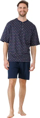 Produktbild von Hajo Klima-Light Herren-Shorty marine-rot 56
