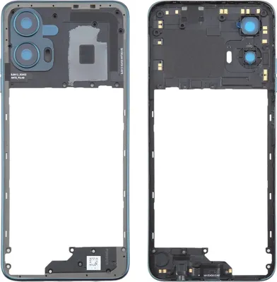 Produktbild von Für Motorola Moto G34 Mittelrahmen Bezel Plate Reparatur Ersatzteil Grün