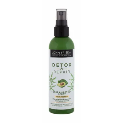 Obrázek produktu pro John Frieda, Detox & Repair, Avocado Oil, Hair Spray, Heat Protection, 100 ml