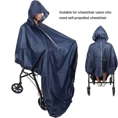 Produktbild von Wärme-En-Komfort-Rolstoeldecke - rolstoel-umhängetuch, warme-eingangszak für rollstuhlfahrer, poncho für rollstuhlfahrer
