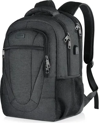 Produktbild von BIKROD Herren Rucksack 17.3 Zoll USB Ladeanschluss Schwarz