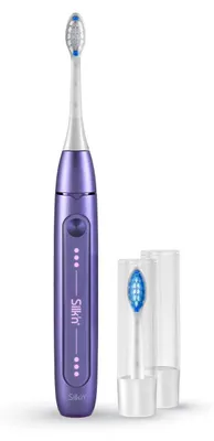 Produktbild von Silk'n SonicYou, Erwachsener, Schallzahnbürste, Tiefenreinigung, Sensibel, Whitening, 37000 Bewegungen pro Minute, Violett, 2 min