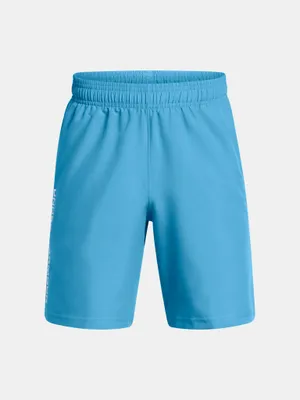 Produktbild von Under Armour Ua Tech Woven Wordmark Shorts für Jungen 1383341-452__YSM