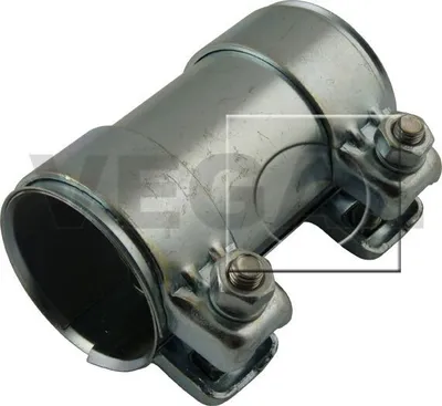 Produktbild von VEGAZ VM-124ES Auspuffschelle Doppelschelle Ø55mm für VW Golf IV Schrägheck (1J1) PASSAT Variant (3B6) für AUDI A4 Avant (8ED, B7) A3 Schrägheck (8L1)