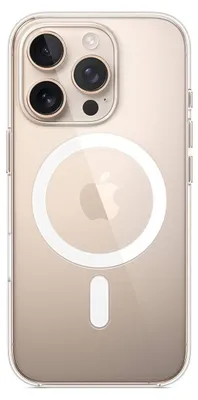 Immagine prodotto di SGS Cover trasparente per iPhone 16 Pro con MagSafe in TPU