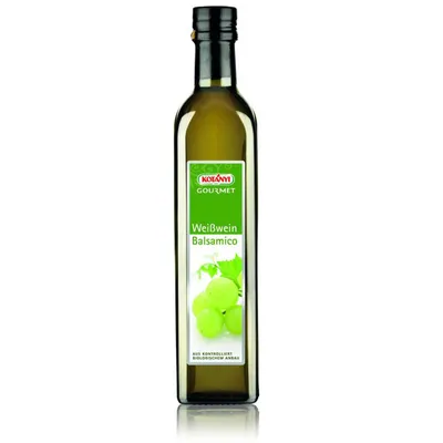 Immagine prodotto di Kotanyi Gourmet Aceto balsamico di vino bianco dolce e fruttato biologico 500ml