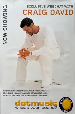 Obrázok produktu pre Craig David – Plagát – 51 x 75 cm