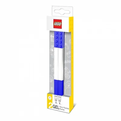 Obrázok produktu pre LEGO® Gélové pero, modré - 2 ks