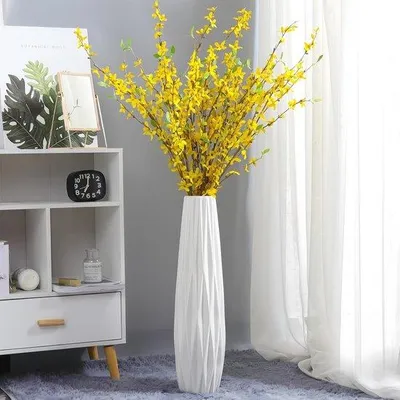 Produktbild von Famanu Keramische Vase 45 cm - Große Vasen für Tischdekoration und Wohnaccessoires