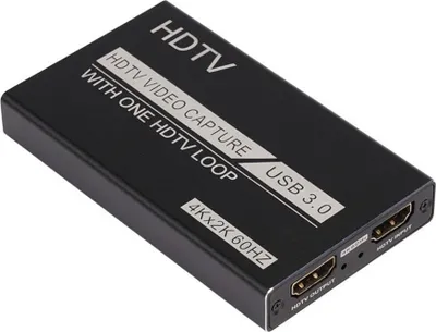 Image de INF Carte d'acquisition vidéo USB 3.0 4K HDMI - Enregistrement et streaming