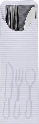 Image de PAPSTAR Pochettes à serviettes, gris