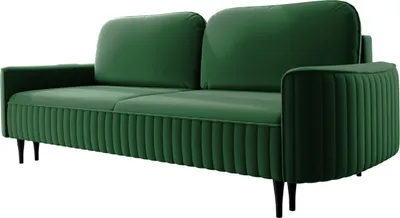Produktbild von MIRJAN24 Schlafsofa Vena, Couch mit Schlaffunktion und Bettkasten, Freistehendes 3 Sitzer Polstersofa, Sofagarnitur (Farbe: Velluto 10)