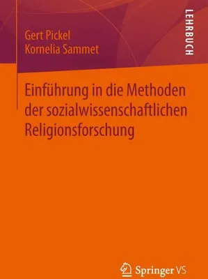 Obrázek produktu pro Einführung in die Methoden der sozialwissenschaftlichen Religionsforschung